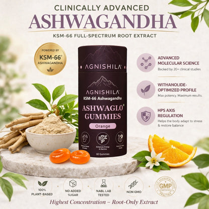 KSM-66 AshwaGlow Gummies