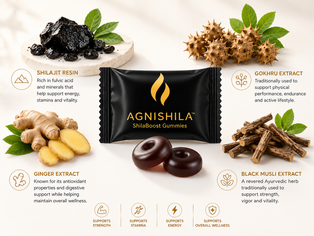 Shilajit ShilaBoost Gummies